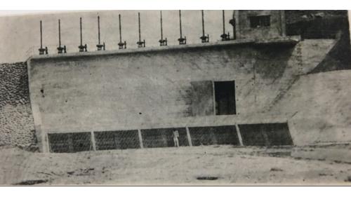 1933年，日本政府為謀台東農業發展並配合移民政策，增加糧食生產，由日本國庫撥款改建，原擬2年完工，但因1934、1935年2次颱風災害，延至1936年3月才完成。