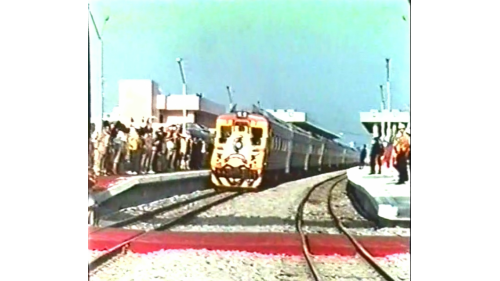 在1991年12月16日舉行通車典禮，通車典禮由當時的行政院郝院長、省政府連主席、交通部簡部長及經建會郭主委等，於枋寮車站，舉行南迴鐵路全線通車聯合剪綵儀式，場面盛大隆重。