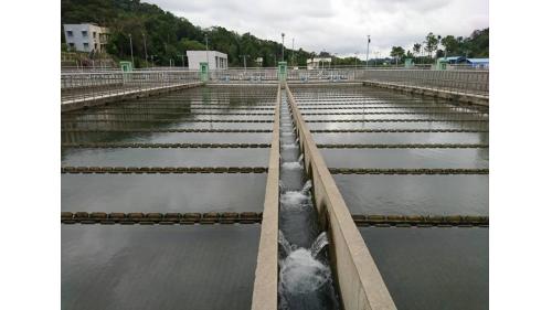 三期沉澱池：1 座 8 小池每池 2,744 m3、停留時間