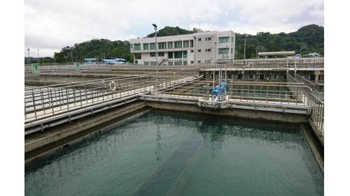 三期快濾池：18 池。每池有效過濾面積 139 m2、每池有效過濾面積139 m2、反沖洗砂率 864 m3／ m2.d、空氣反洗率1210 m3／ m2.d、濾速 120～300m／day 之間