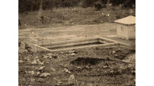 大甲水道於1912年完工，淨水設施包括取水井，沉澱池、過濾池、過濾井、清水池等淨水設施。 (圖為過濾池)