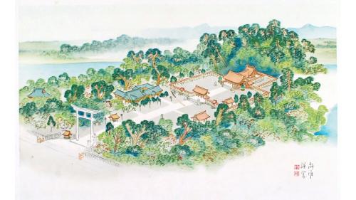 &nbsp;豐原水源地有參道直通水神社神壇，還有日治時期留下的巨大石刻，背後刻著昭和年分至今保存。