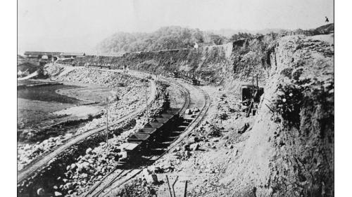 &nbsp;此計劃是世界上數一數二的巨型發電計劃，1911年至1923年前置作業，1923年東京大地震後停工，1931年復工，1934年完工。