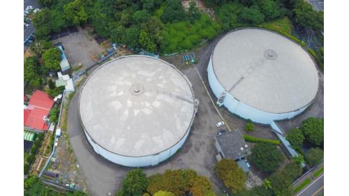 兩座４萬噸清水池