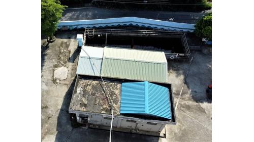 加氯室、廢水池、水量計倉庫。