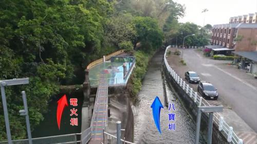 &nbsp;社寮電廠乃是一川流式電廠，水源取自電火圳，而電火圳是由八寶圳在台中市石岡區德興里分流而出。