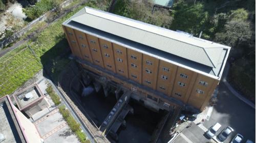 萬大電廠興建於1941年，1943年3月完工開始正式發電。