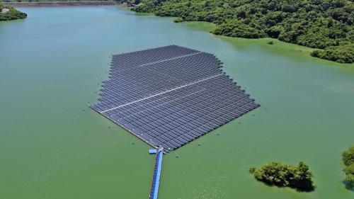 &nbsp;民國時代高屏地區公共給水鳳山水庫太陽能發電系統專區
