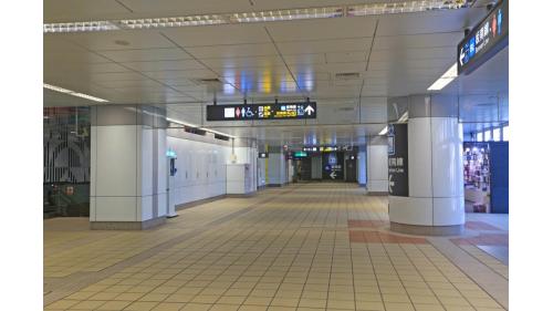 &nbsp;臺北市區鐵路地下化新板橋車站周邊環狀線平面圖