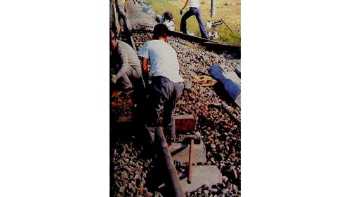 以防止枕木移動及無縫軌道在冷縮熱脹時可能產生軌道挫屈的問題。