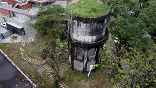 民國時期宜蘭地區公共給水廣興淨水場八角水塔
&nbsp;