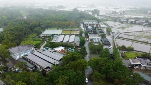 深溝淨水場俯瞰。