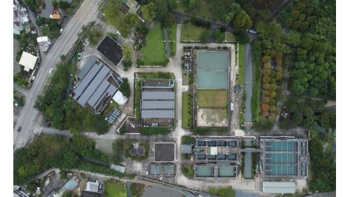 深溝淨水場場內淨水設備包括水躍池、膠凝池、沉澱池、快濾池、慢濾池(停用)、清水池及廢水池。
&nbsp;