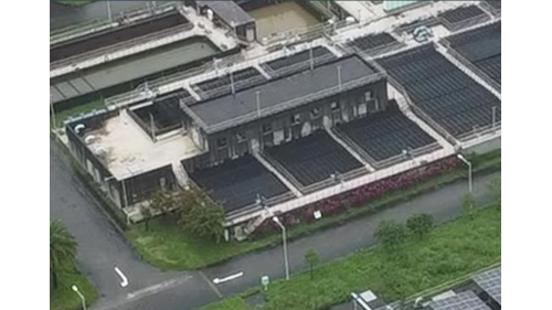 快濾池。