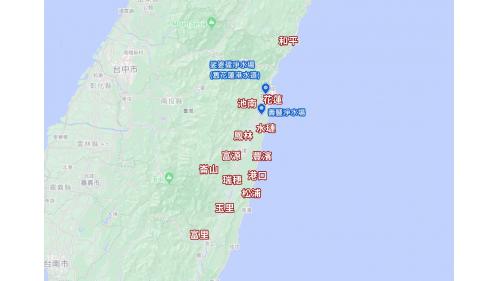 民國時期花蓮地區主要由13個供水系統供應，包括花蓮、和平、水璉、鳳林、豐濱、瑞穗、富源、港口、玉里、富里、崙山、池南及松浦，系統總供水能力約為每日22萬噸，設計供水人口31萬人，其中16萬噸主要由花蓮供水系統供應，花蓮系統中又以娑婆礑淨水場及壽豐淨水場供水量較大，分別為6.6萬噸及4.5萬噸，花蓮地區主要水源來自美崙溪(娑婆礑溪)。
&nbsp;