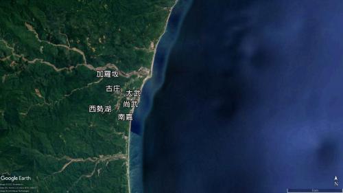 大武系統的供水流程為抽取井水至配水池消毒後，藉重力流供應加羅坂、古庄、西勢湖、尚武、南嘉及大武部分地區，並分設加壓站供應和平及大鳥社區。