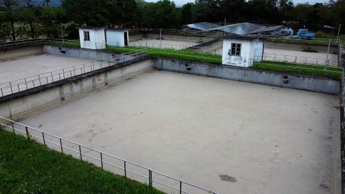 慢濾池。