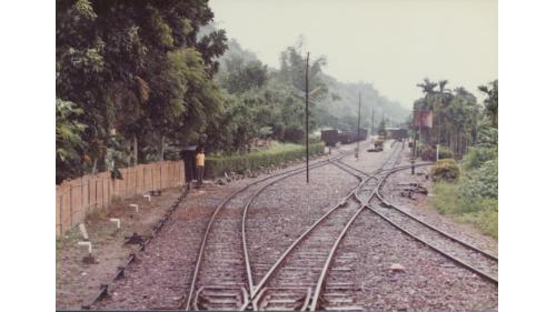 花東縱谷臺東線鐵路蜿蜒曲折，某些站因腹地不大及坡度陡，為利列車停靠、交會，設計為折返式的車站。折返式鐵路通常設於坡度較大的路段，以某方向進入一地點後後再以反方向銳角折回，繼續前往下一地點，為登上丘陵、山地的方式之一。
&nbsp;