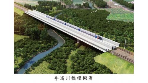 牛埔川橋位於鎮安車站北方900公尺處，為配合南州站至林邊站雙軌化工程進行改建，採半半施工方式，先於東正線(山側)新建單軌預力混凝土橋，將既有軌道切換至新橋後，再拆除舊有鋼梁橋，於原地改建為預力混凝土橋(西正線)。改建工程包括遷移系統機電相關設備、改建橋梁及路堤段，改建後之牛埔川橋長106公尺，為下承式3跨連續預力U型梁，係國內鐵路跨距最大的U型梁橋。
&nbsp;
