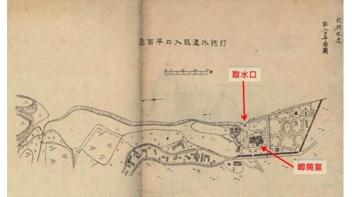 竹寮取水站原名為打狗水道唧筒室，於1913年完工，位於大樹鄉竹寮村，取高屏溪地表水及伏流水經集水井，由唧筒室(抽水機室)加壓至２公里外的小平頂水源地。於1998年被內政部列為三級古蹟，現為高雄市市定古蹟。
&nbsp;