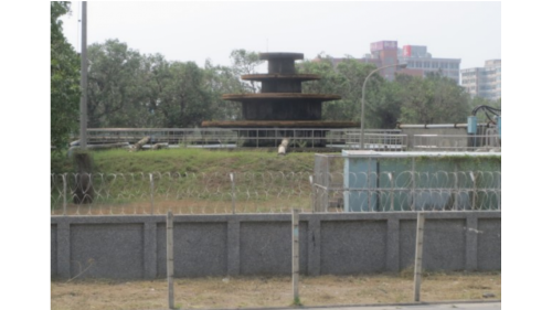翁公園淨水場氣曝池
&nbsp;