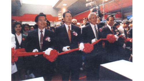 1997年台北捷運淡水線第一階段淡水至中山站啟用。【圖/淡水線第一階段(淡水站-中山站)通車典禮。
&nbsp;