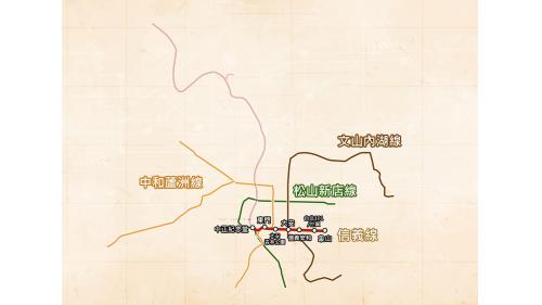 信義線路線範圍為中正紀念堂站至象山站，於2005年開工，至2013年11月24日信義線全線完工通車，營運路線長6.1公里，可經由信義線轉搭至松山新店線、中和蘆洲線及文山內湖線。
&nbsp;