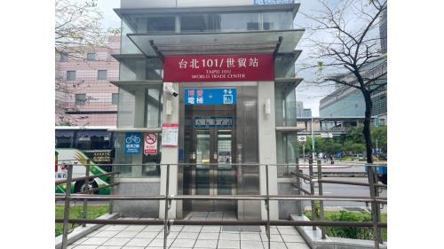 無障礙電梯。
&nbsp;