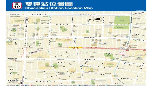 雙連站位於台灣台北市中山區、大同區交界處，為台北捷運淡水信義線（淡水線）的沿線車站之一，與鄰近的中山站相距僅約550公尺，為台北捷運最短的站距之一。
&nbsp;