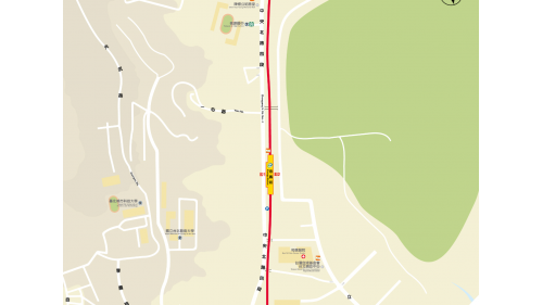 忠義站車站位於中央北路南側，兩個側式月台，兩個出入口。本站設有半高式月台門。
&nbsp;