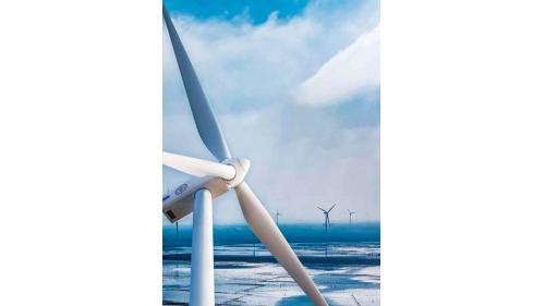 台電離岸風電一期於2018年公開招標，工程則由比利時商楊德諾(Jan De Nul)與日商日立(Hitachi)共同承攬。日商日立(Hitachi)將負責21座發電量5.2MW的下風向型風機的製造、組裝、運行和維護等相關作業。
&nbsp;