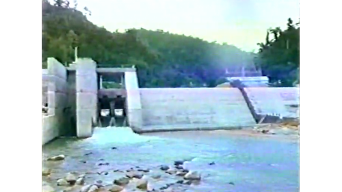 &nbsp;是電廠工程中最大的攔水壩，主要匯集上游發電廠發電後的排水。