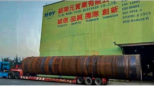 由銘榮元公司負責承製首支離岸風電的國產鋼管樁完工，於2020年1月17日運輸到高雄港75號碼頭舉行【台電一期離岸風電示範風場首支鋼管樁完工典禮】。這一支鋼管樁長度為66.5M、內徑3米，厚度75厘米，重量250公噸，直度公差必須低於1.3公分，在焊接剪力榫公差要求為0.3公分，製造過程中不僅符合歐洲海事工程法規，同時經過楊德諾公司與台灣電力公司核工級檢驗通過。
&nbsp;