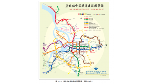 臺灣目前有五座捷運系統，最早興建的為台北捷運，於1968年便開始討論計畫興建，1988年動工，1996年開始營運。桃園捷運的規劃於1989年展開，2006年開始建造，2017年正式營運;新北捷運於2018年開通營運，以及於2021年開通的台中捷運。
&nbsp;