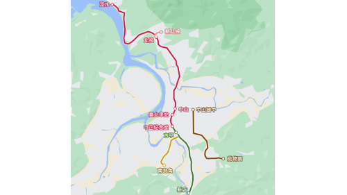 1998年淡水線台北車站至中正紀念堂站段、新店線中正紀念堂站至古亭站段及中和線等路段通車，1999年新店線南段通車。
&nbsp;