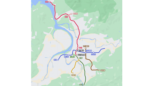 1999年12月24日板南線市政府站至龍山寺站通車後，與其他已經通車的路線共同構成狀似「卄」字的路網，稱為「雙十路網」。台北車站及忠孝復興站成為最重要的轉乘站，連結木柵線及淡水線。2000年龍山寺站至新埔站通車、市政府站至昆陽站通車、小南門線通車。