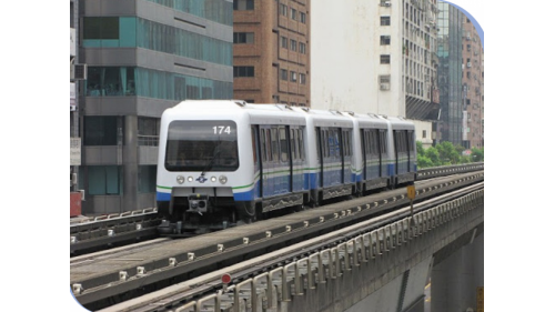 台北捷運文湖線乘客區廂門(每側2組)
&nbsp;