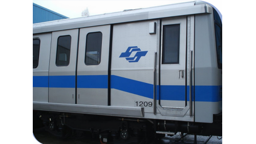 台北捷運電聯車駕駛側門
