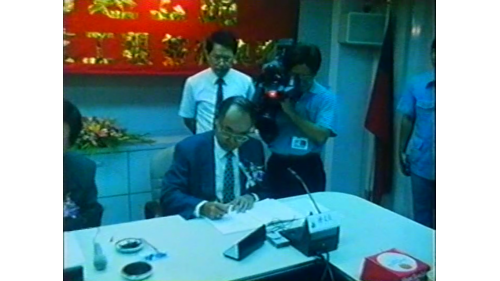 &nbsp;         1991年6月22日舉行北宜高速公路坪林隧道導坑工程簽約典禮，由交通部國道新建工程局委託榮工處承建隧道工程。
