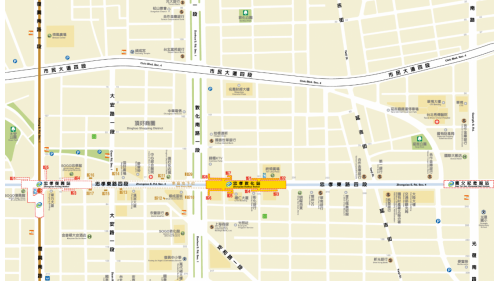 忠孝敦化站編號為BL16，位於敦化南路口東側，於1999年12月啟用，與忠孝復興站同為可連接東區地下街之捷運站，各出入口外亦設有周邊商圈及廣場等。忠孝敦化站為地下二層車站，共有8處出入口，為台北捷運非轉乘站中，出口最多之車站，地下一樓為大廳層，地下二樓為月台層，設有一座島式月台，月台門採半高式設計。另外，本站與忠孝復興站間設有可供列車調度之袋狀軌。