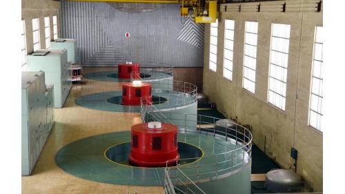 啟用年份為1974年，有效落差為143.1公尺，總出力234MW(78.0MWx3)。
&nbsp;