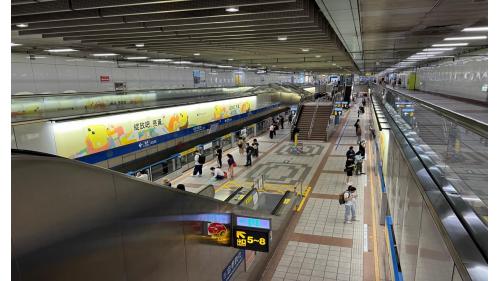 忠孝敦化站為地下二層車站，共有8處出入口，為台北捷運非轉乘站中，出口最多之車站，地下一樓為大廳層，地下二樓為月台層，設有一座島式月台，月台門採半高式設計。與忠孝復興站同為可連接東區地下街之捷運站，各出入口外亦設有周邊商圈及廣場等。
&nbsp;
