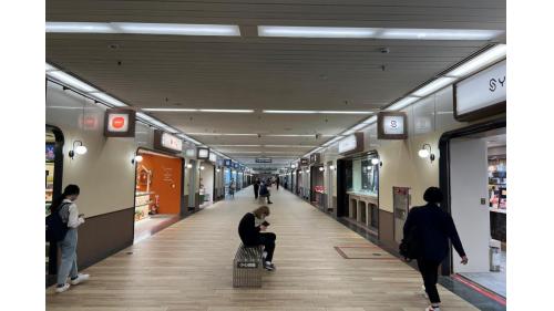 忠孝敦化站為地下二層車站，共有8處出入口，為台北捷運非轉乘站中，出口最多之車站，地下一樓為大廳層，地下二樓為月台層，設有一座島式月台，月台門採半高式設計。與忠孝復興站同為可連接東區地下街之捷運站，各出入口外亦設有周邊商圈及廣場等。
