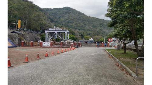 大甲溪流域馬鞍壩右側管理室入口