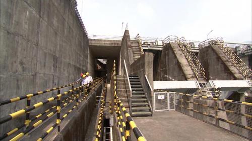 為了減少對環境的衝擊，台電在建設馬鞍電廠時，與東勢生態環境維護協會及國內相關學術研究機構合作，共同擬定「大甲溪生態保育復育整體計畫」，在馬鞍壩設置多階層低落差的連續池魚梯。
&nbsp;