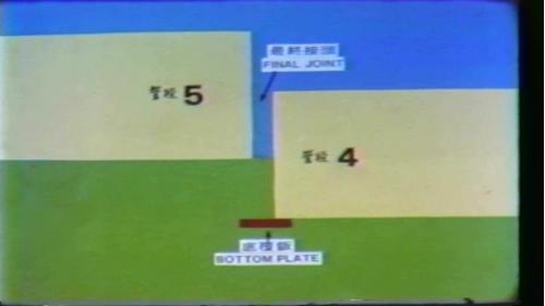 由於利用海水壓力擠壓，在第四、第五節間，設計有一個最終接頭，底覆鈑在第四節沉放完成就先放置，等第五節沉放完成後馬上栓緊。
&nbsp;