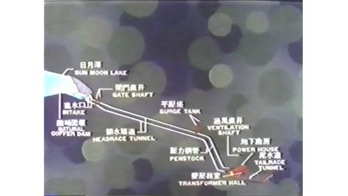 &nbsp;         主體工程包括進水口、頭水隧道、平壓塔，壓力鋼管隧道、地下電廠、及尾水道等六大項，由台電委託榮工處成立之明湖施工處辦理。