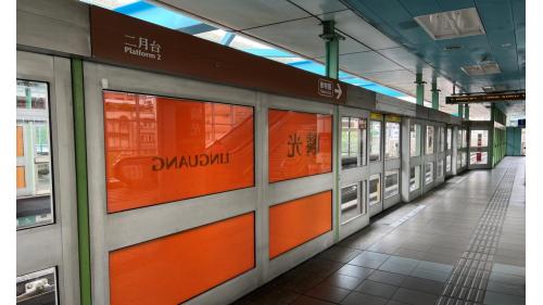 &nbsp;         麟光站位於和平東路上，是台北捷運通車後，第一座設有2座出入口之車站。由一號出口可步行至富陽自然生態公園。站體為地上四層之高架車站，設有2座出入口，一樓為大廳層，三樓為月台層，四樓為天橋層，以轉換乘車方向，設有側式月台兩座。