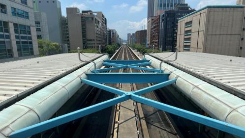 &nbsp;         忠孝復興站位於忠孝東路與復興南路口，文湖線編號為BR10，於1996年3月通車啟用，可轉乘板南線，於板南線中編號為BL15，於1999年12月通車啟用。站內設有四座超高揚程電扶梯與一座電梯，使旅客可以自文湖線月台直達板南線地下車站之大廳層。忠孝復興站體與聯合開發大樓共構，其東側與東區地下街相連通，以及2號出口與遠東SODO百貨相連，附近亦有微風廣場、台北福華大飯店等。