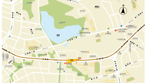 文德站編號為BR18，副站名為碧湖公園，位於文德路上，於2009年7月通車啟用，車站附近有內湖高中，另於1號出口步行約10分鐘，可前往碧湖公園，為一座以湖為主的社區公園，湖光山色美不勝收。